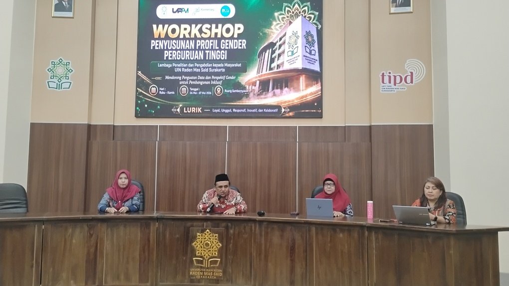 Perkuat Komitmen Kesetaraan Gender, LP2M Gelar Workshop Penyusunan Profil Gender Perguruan Tinggi